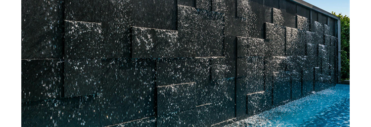 آبنمای دیواری سنگی مدرن