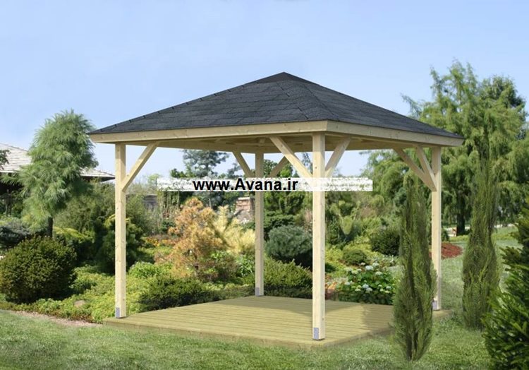 آلاچیق چوبی طرحAFR 02