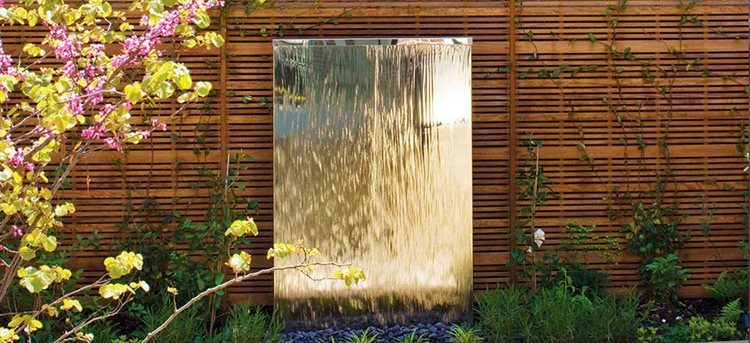 آبنمای شیشه ای